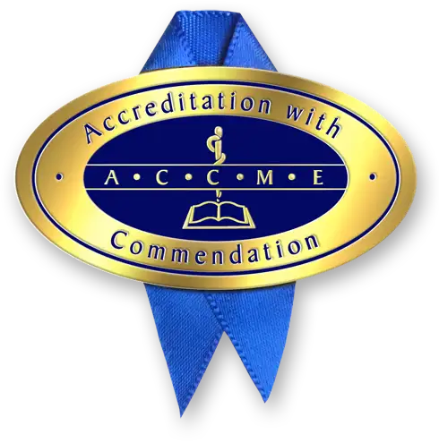Accreditation with ACCME Commendation