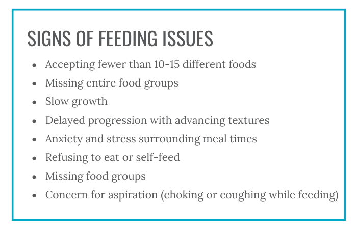 signs of Feeding Issues